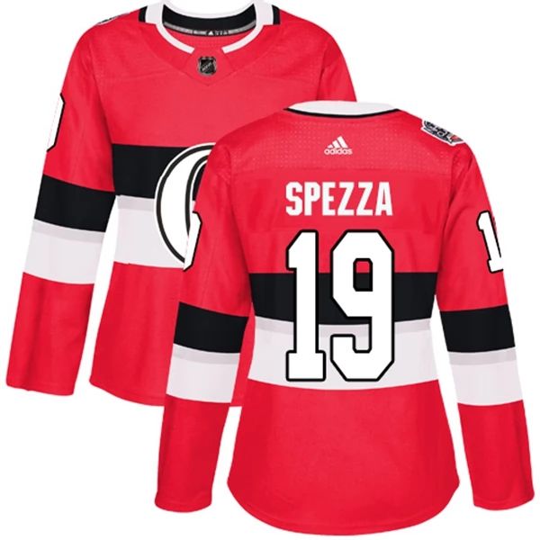 Damen Ottawa Senators Trikot Jason Spezza 19 Rot 2017 100 Classic Authentic